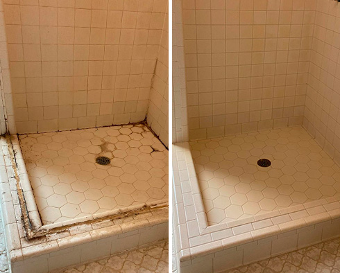 Shower Restored by Our Tile and Grout Cleaners in Williamsburg, NY